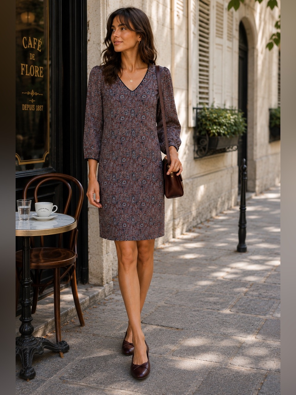 Garance Paris French Floral Viscose Dress – UK 6 / US 2